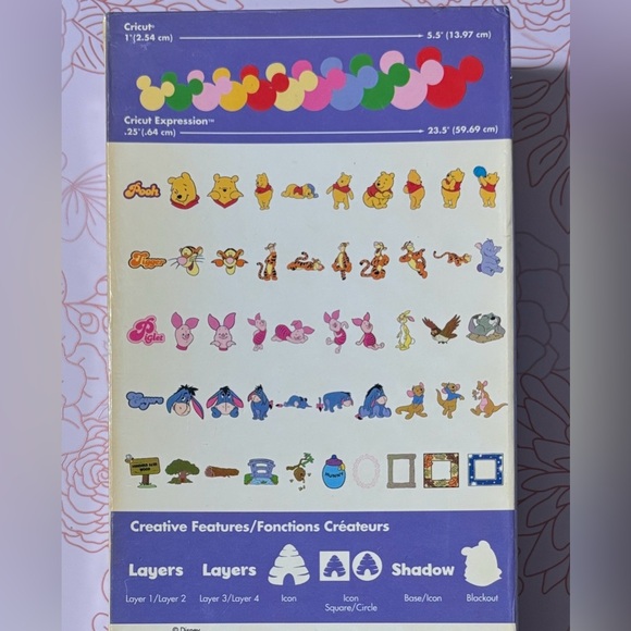 Cricut Cartridge Disney Pooh and Friends - Picture 2 of 4